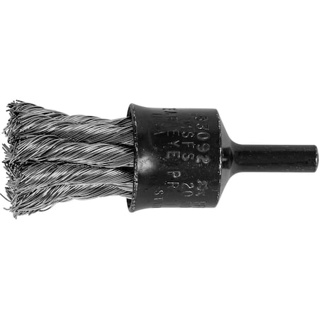 Pferd Cup Knot, End Flared, .014SS Wire, 3/4 83092